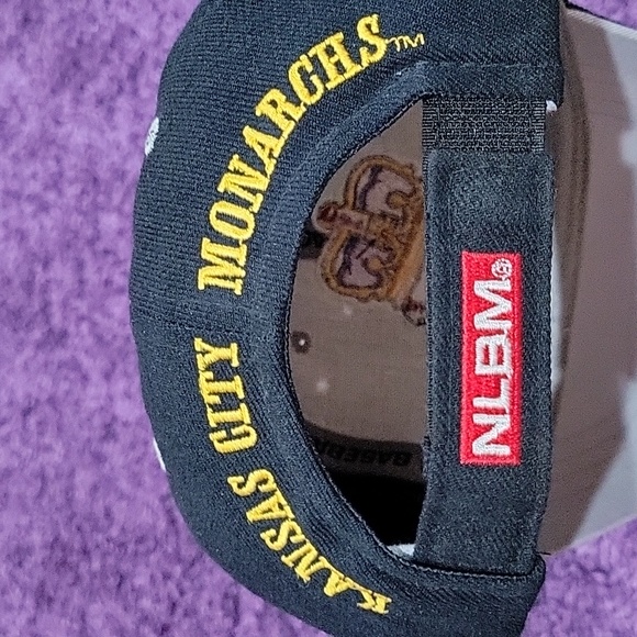 Vintage Kansas City Monarchs Negro League Baseball Hat Wool Blend - Picture 7 of 12